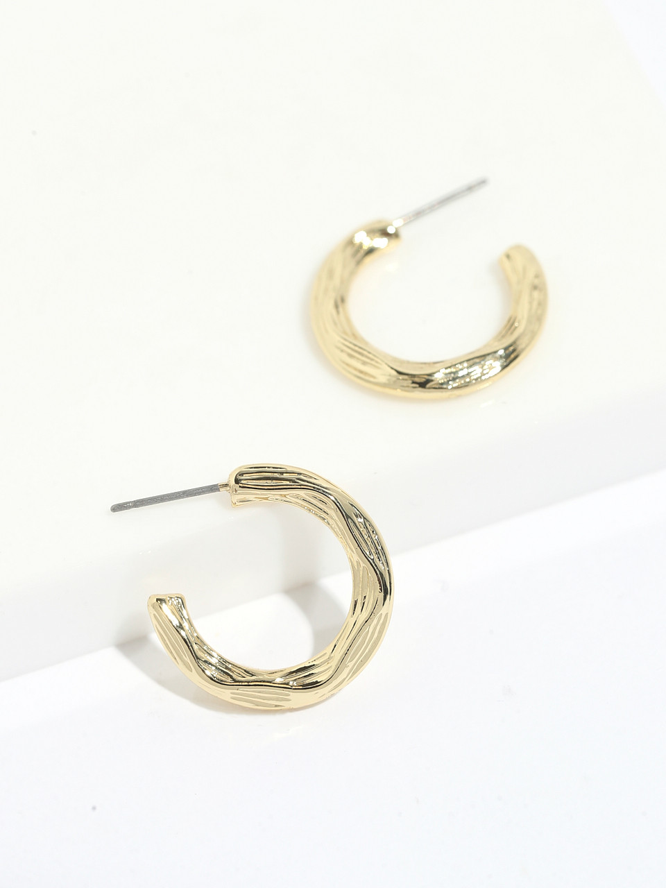 Gold Hoop Earring Trio