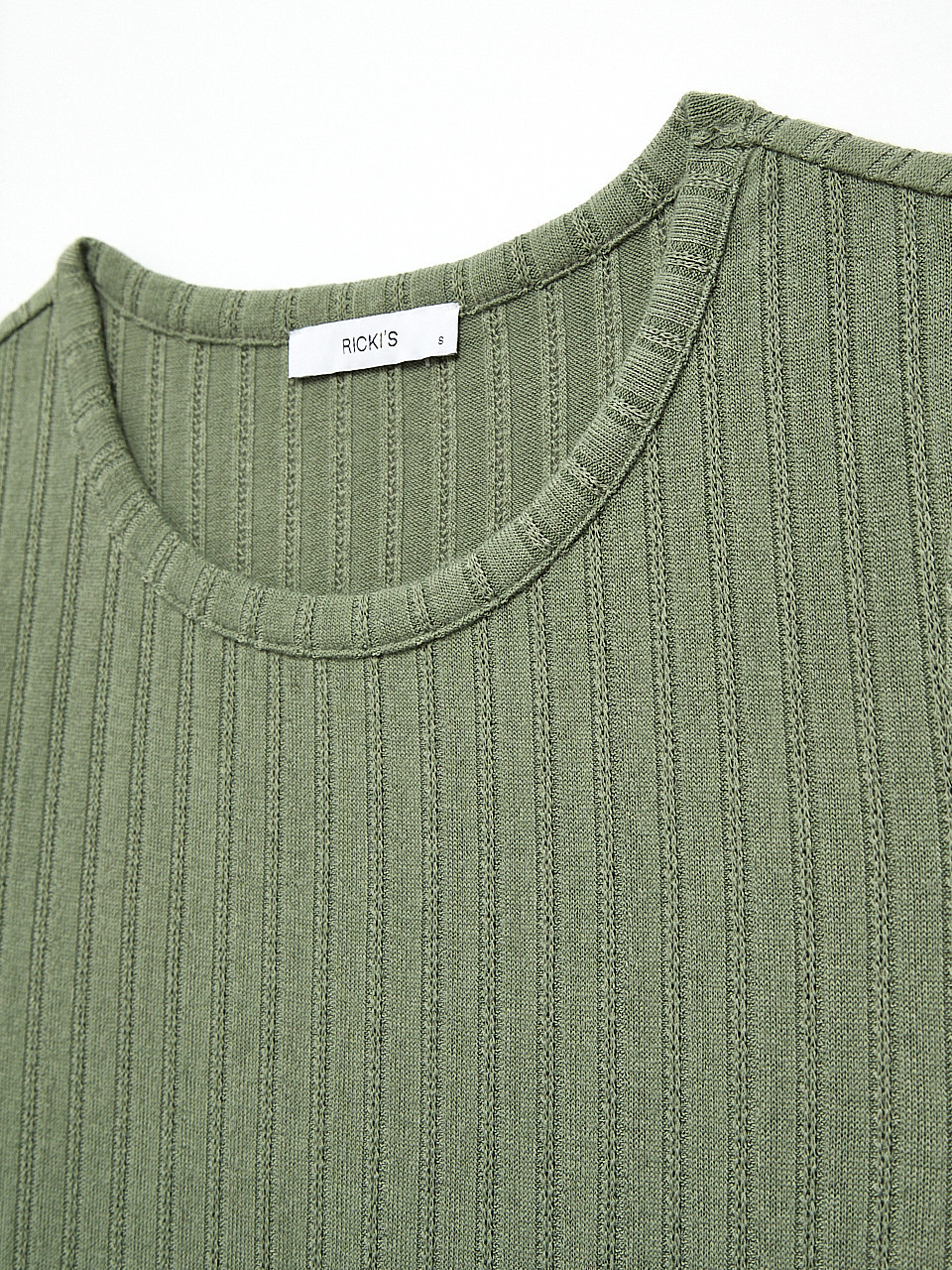 Short Sleeve Pointelle T-Shirt Sage