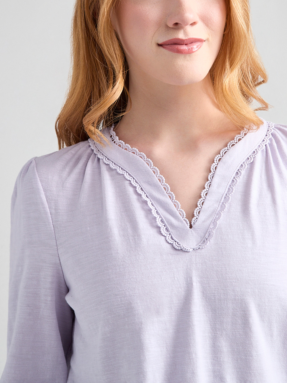 Long Sleeve V-Neck T-Shirt