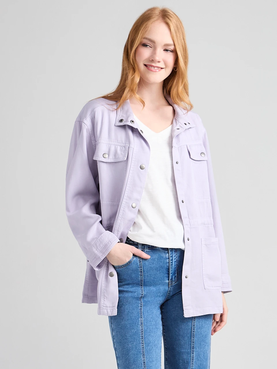 Utility Jacket Lilac