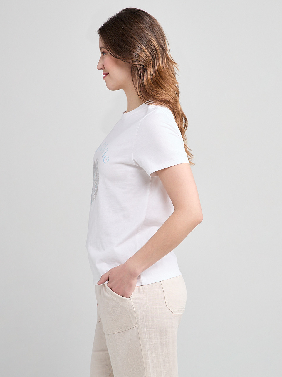 Short Sleeve Crew Neck T-Shirt Shell