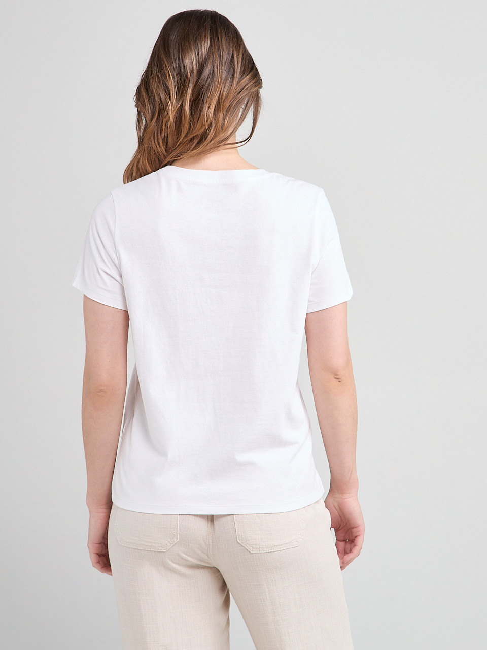 Short Sleeve Crew Neck T-Shirt Shell