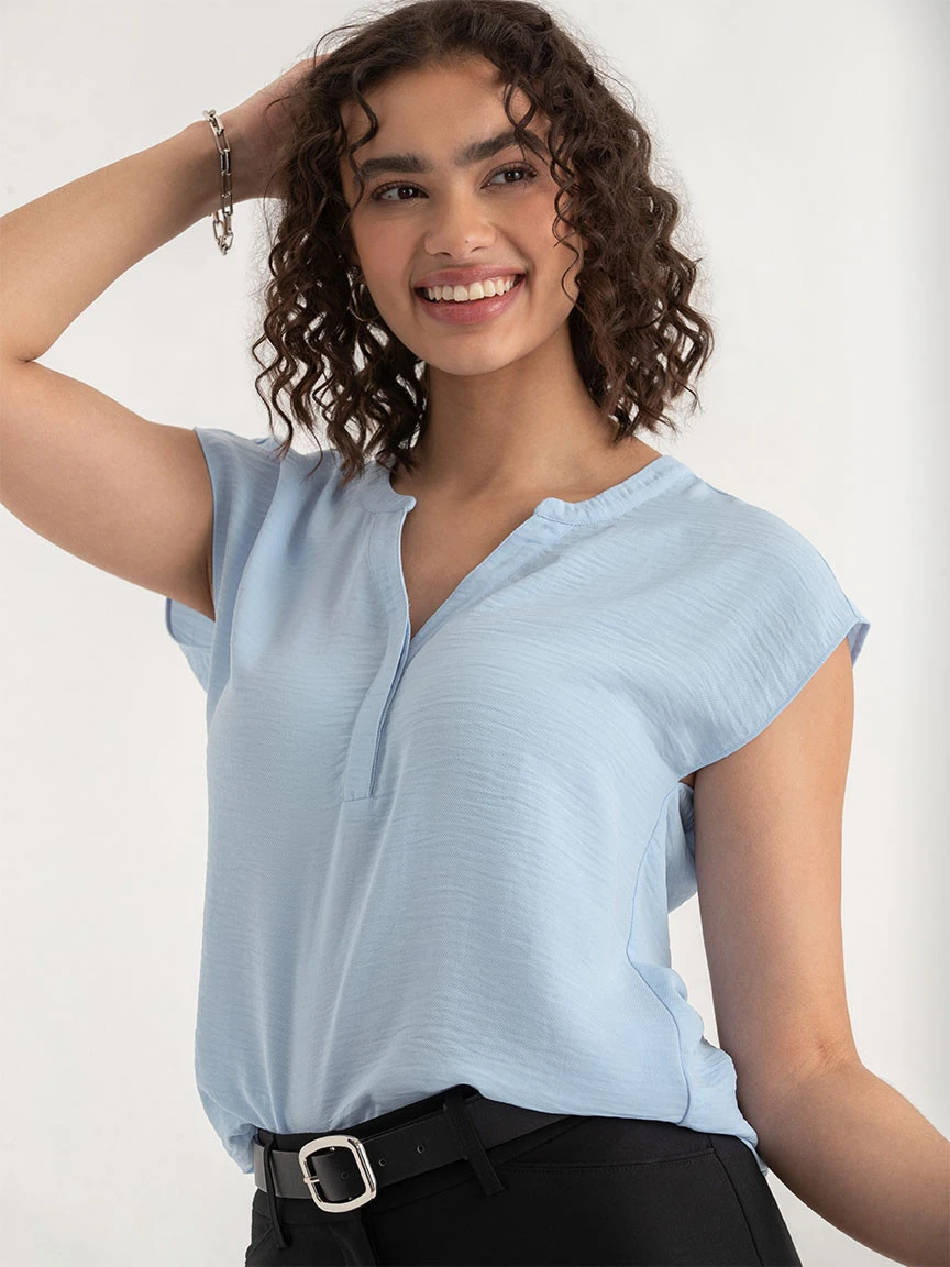 Linny Extend-Sleeve Henley