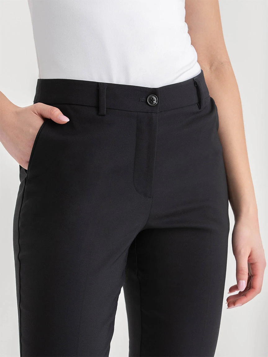 Syd Slim Straight Skimmer Pant Sateen