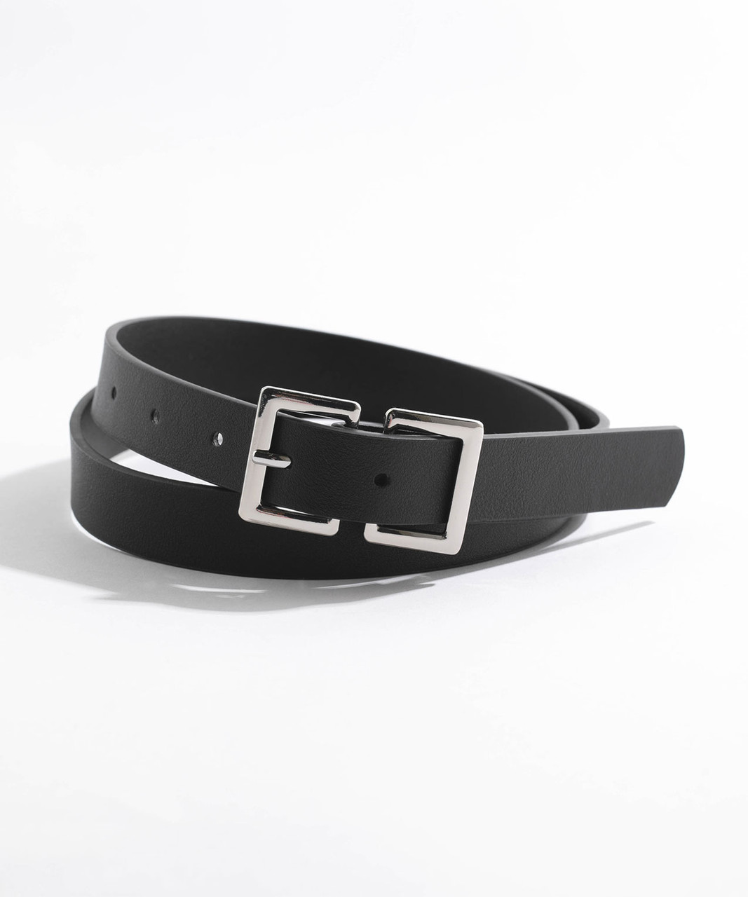 Double Square Buckle Belt