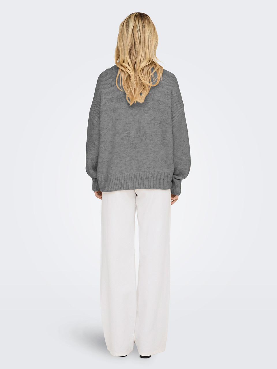Curved Colour Block Sweater