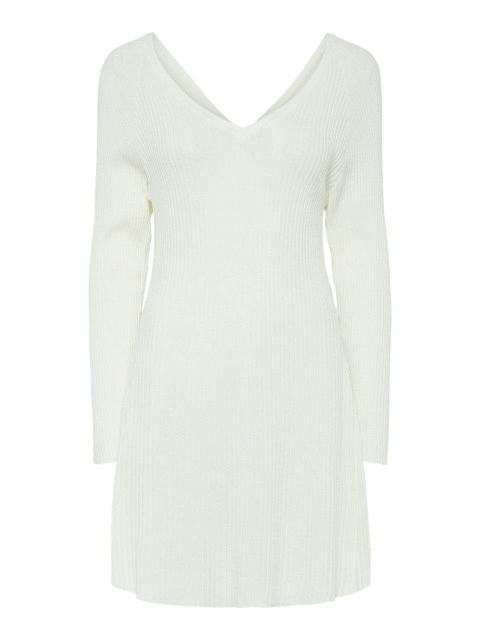 Prista Long Sleeve V-Neck Rib Knit Dress