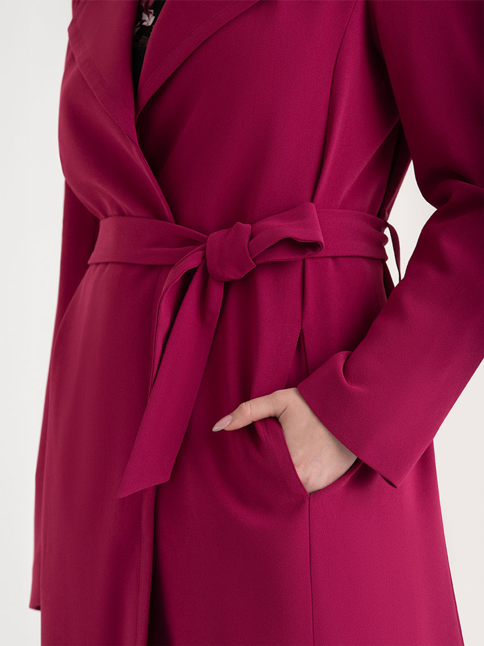 Belted Trench Coat Blazer | Rickis