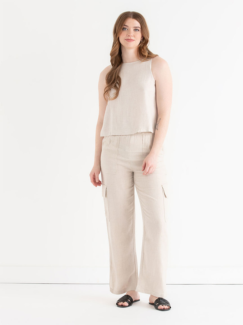 Linen Cargo Pants | Rickis