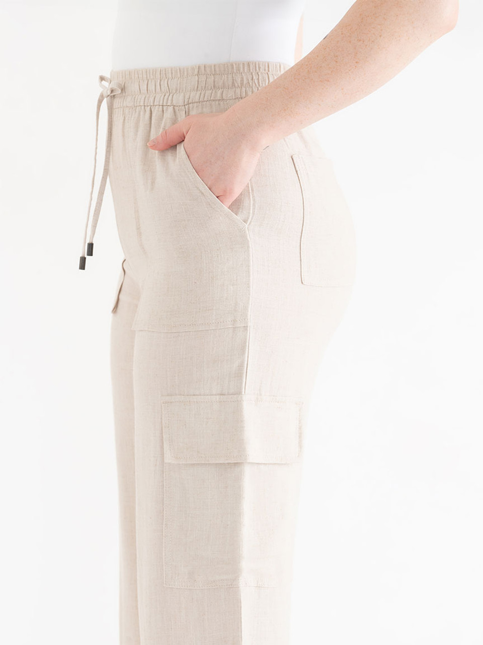 パンツ WIRROW linen cargo pants beige Linen Cargo Pants | Rickis