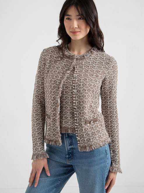 Tweed Cardigan