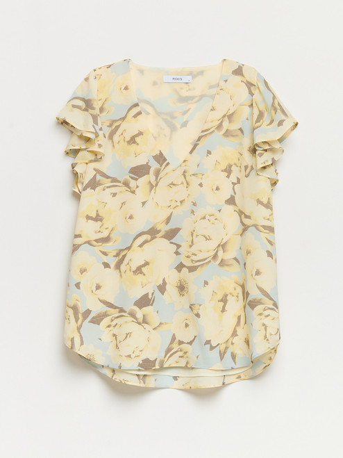 Flutter Sleeve Blouse