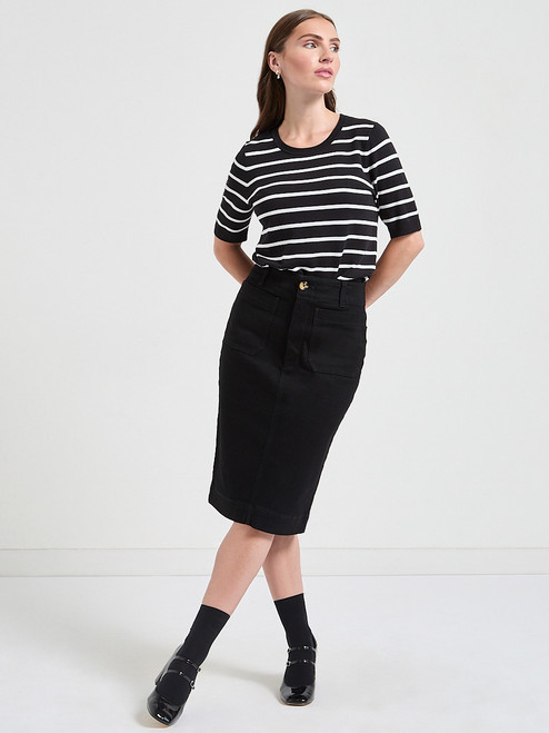 Juliet Patch Pocket Skirt