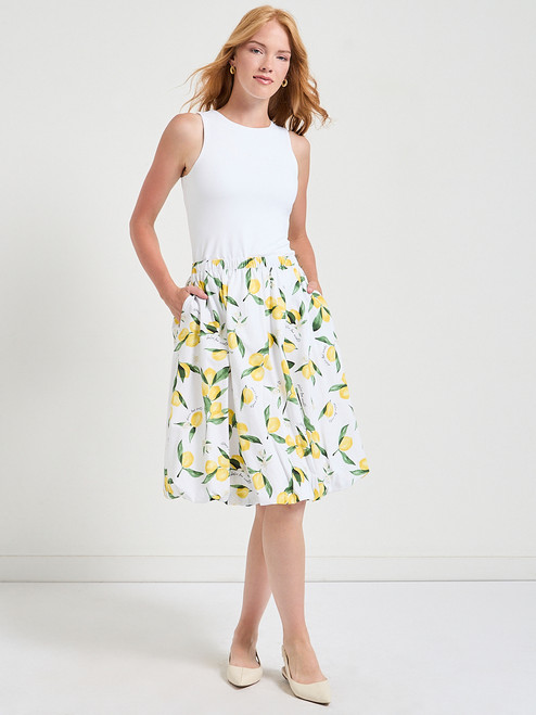 Poplin Bubble Skirt