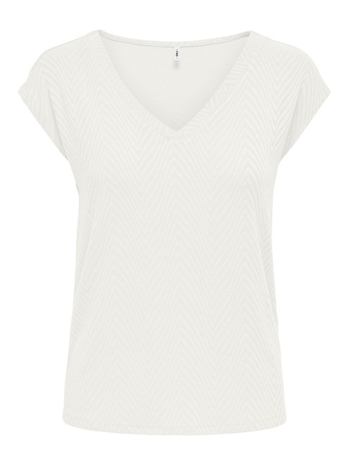Zuri Short Sleeve V-Neck Top