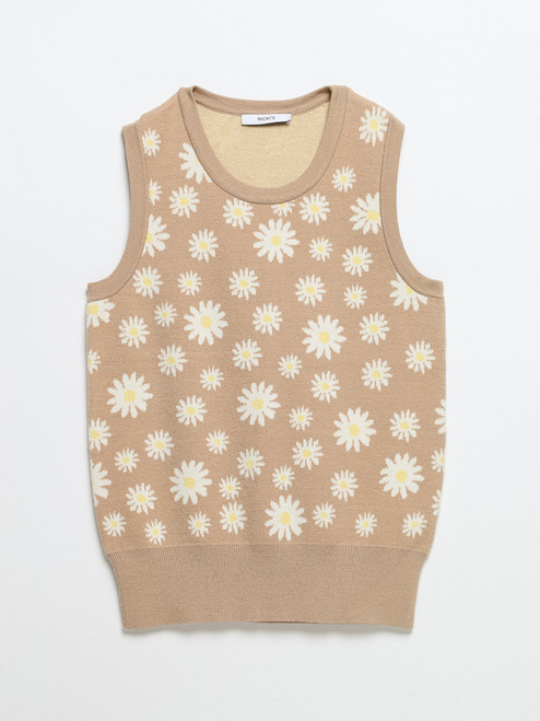 Sleeveless Layering Knit Tank