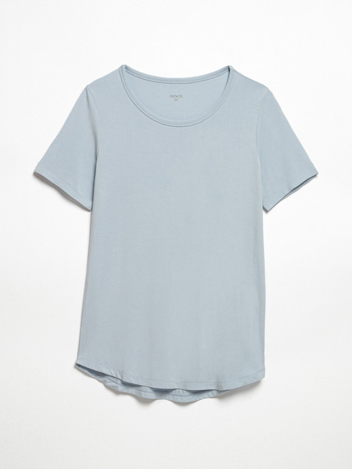 Scoop Neck T-Shirt in Kentucky Blue
