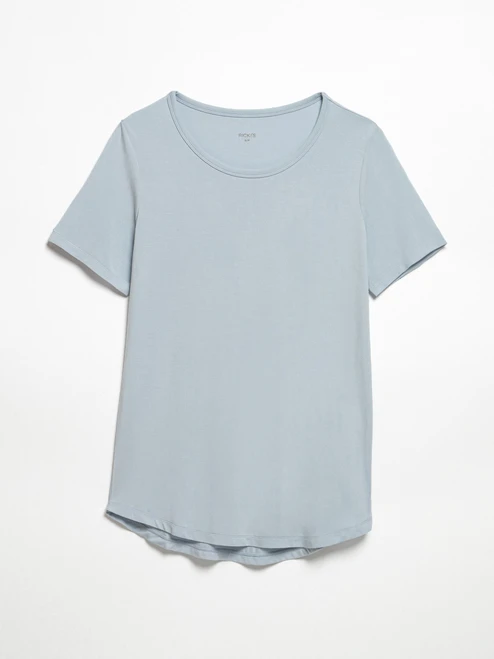 Scoop Neck T-Shirt in Kentucky Blue