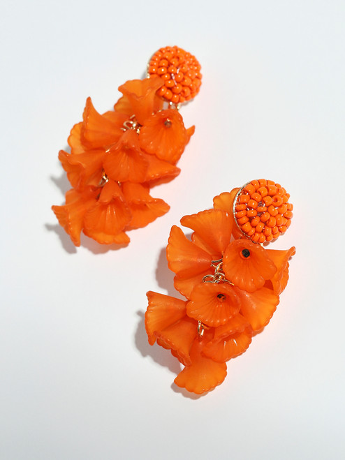 Floral Cluster Earrings