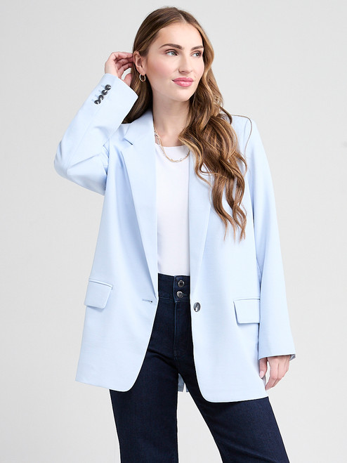 Relaxed Blazer in Kentucky Blue