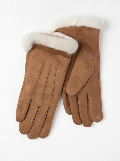Faux Sherling Gloves