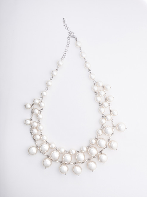 Multi-Pearl Statement Necklace