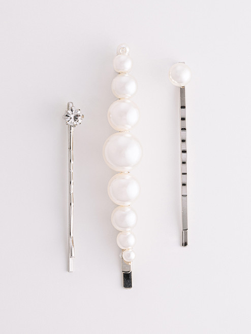 Pearl Trio Hair Pins