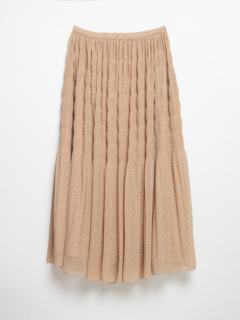 Chiffon Micro Pleat Skirt