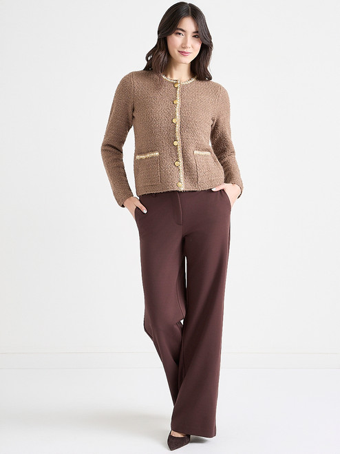 Boucle Cardigan Sweater