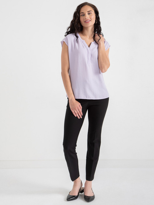 Linny Henley Extend Sleeve in Orchid Petal