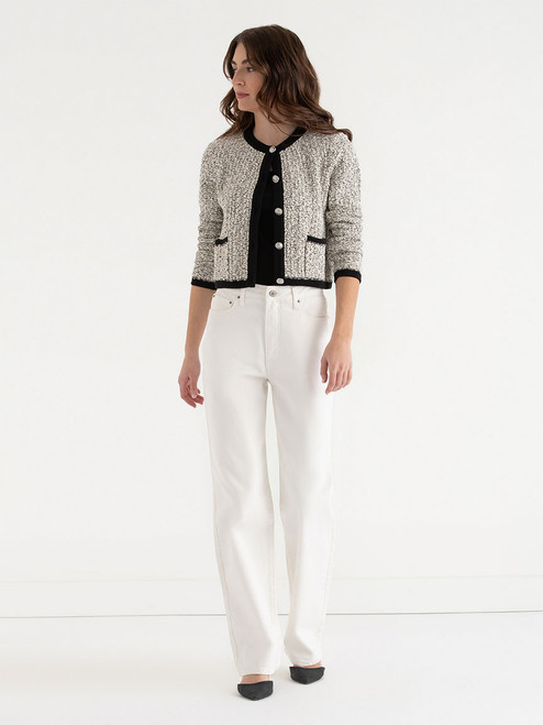 Lucy Straight Jeans in Sugar Swizzle