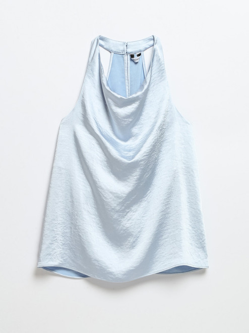 Satin Tank Blouse