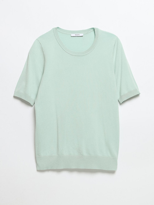 Elbow-Sleeve Sweater