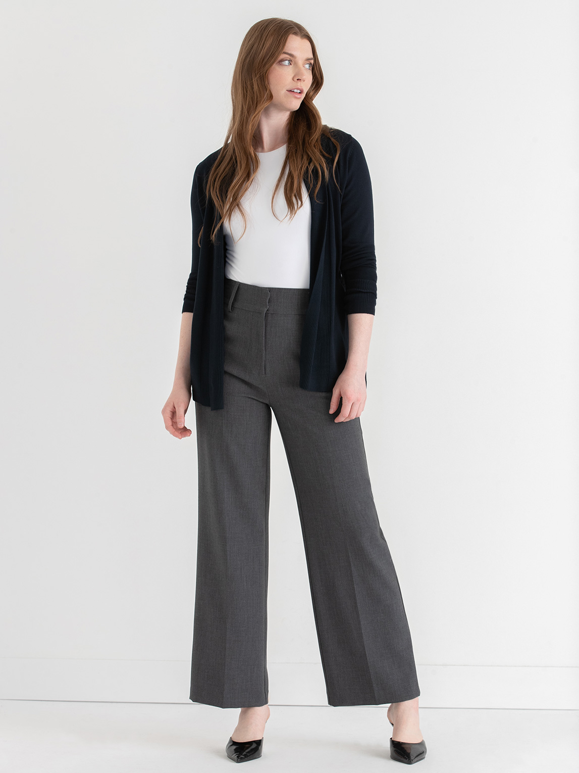 Side Tab Buttoned Cardigan