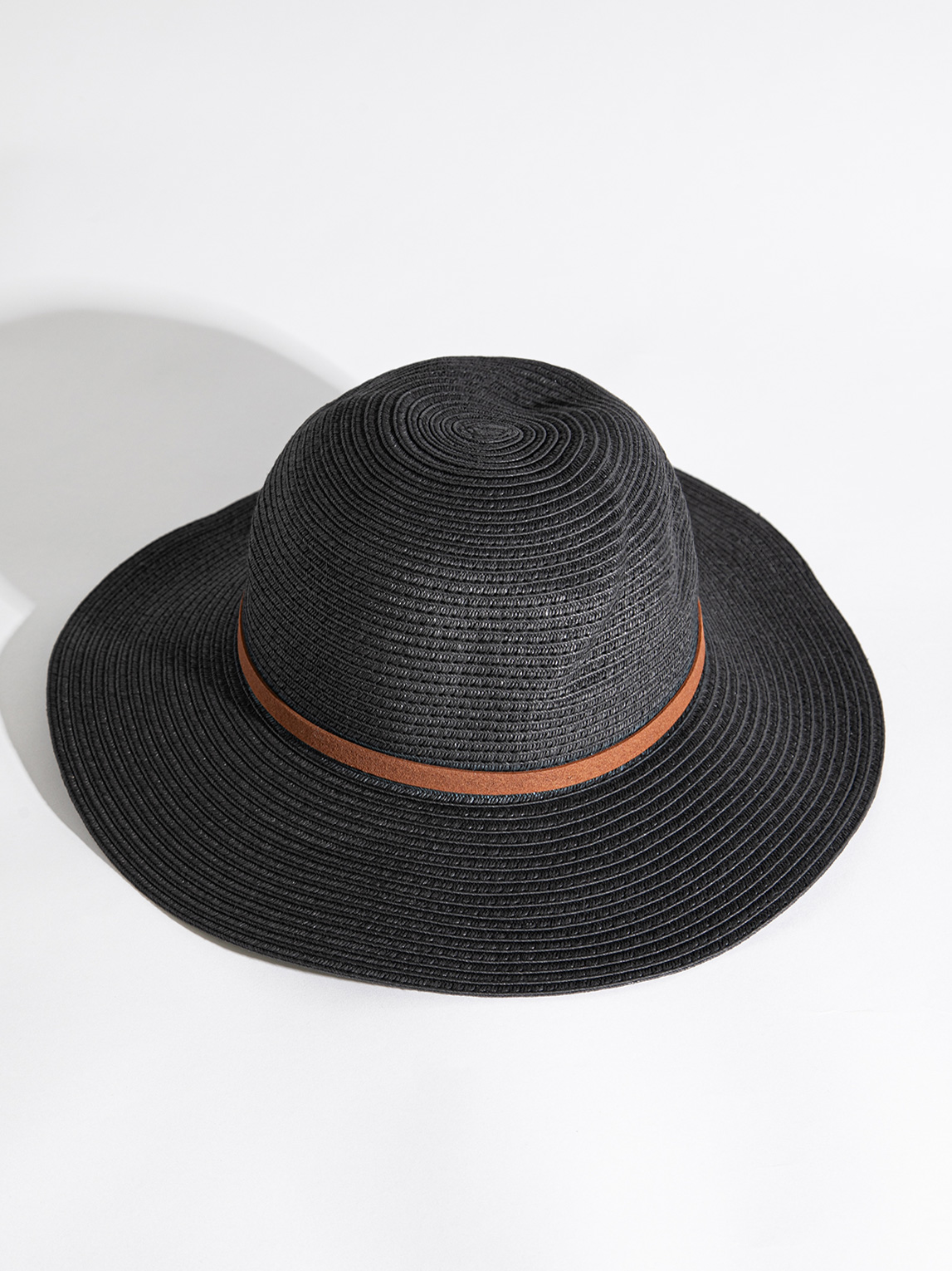 Wide-Brim Straw Hat