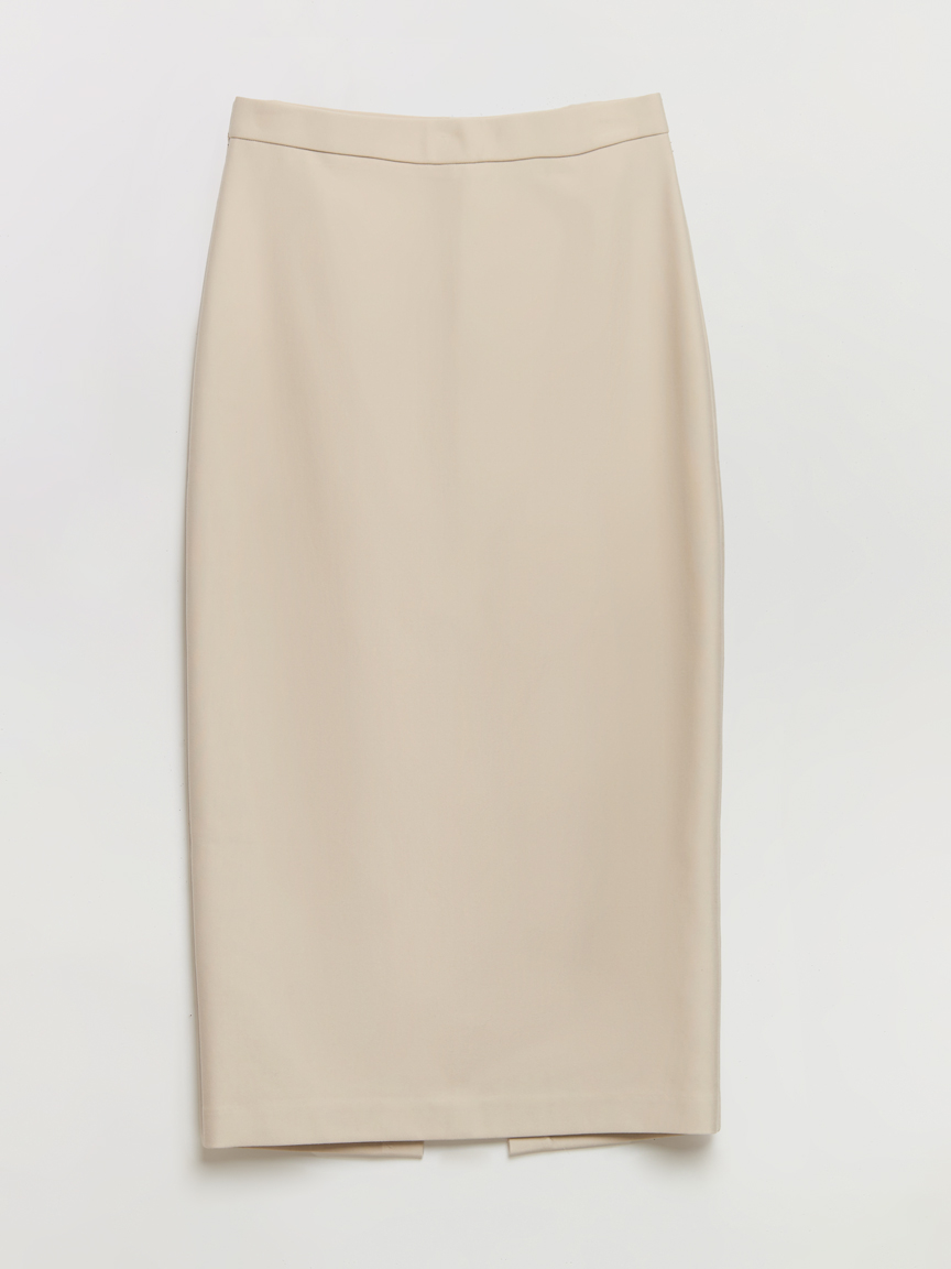 Midi Length Pencil Skirt Luxe Ponte