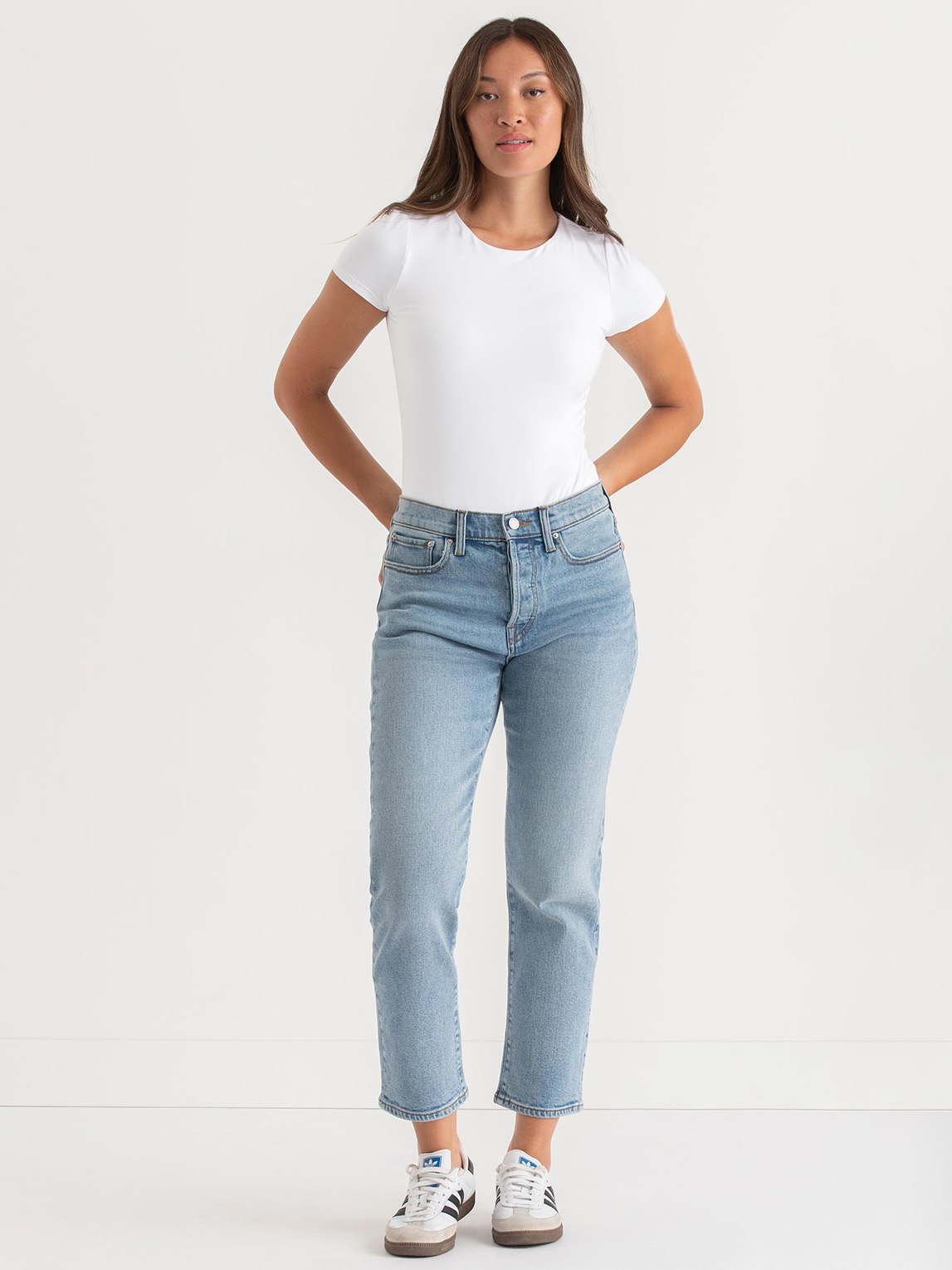 Short Sleeve Crewneck Bodysuit