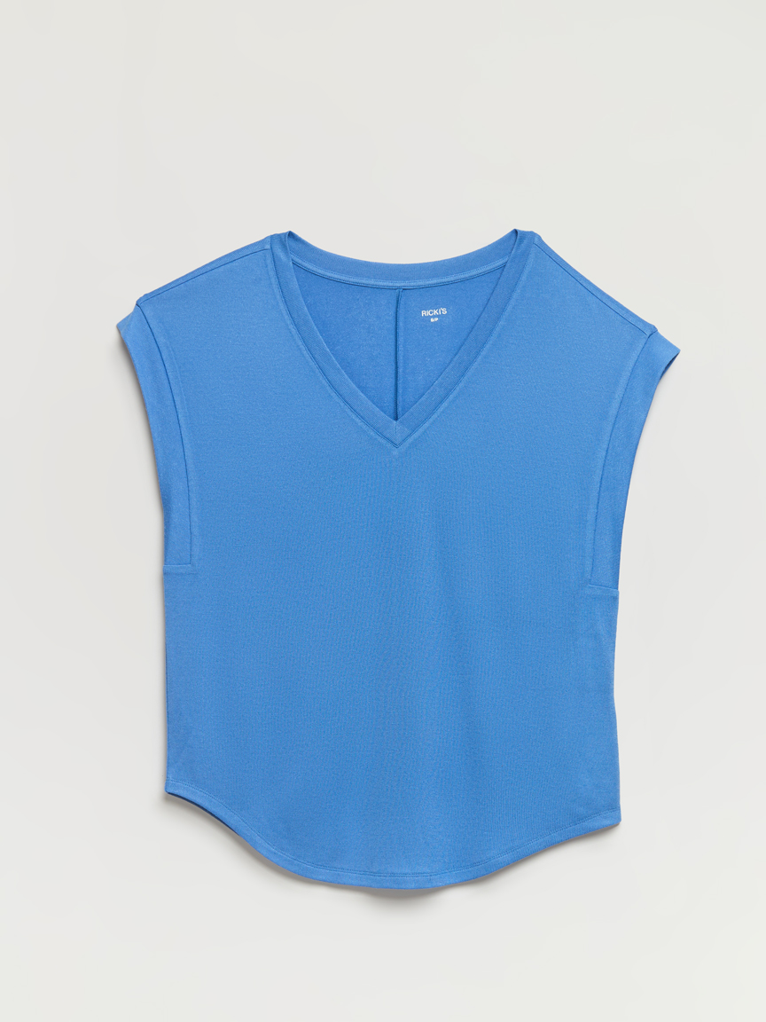Holly V-Neck Hacci Top
