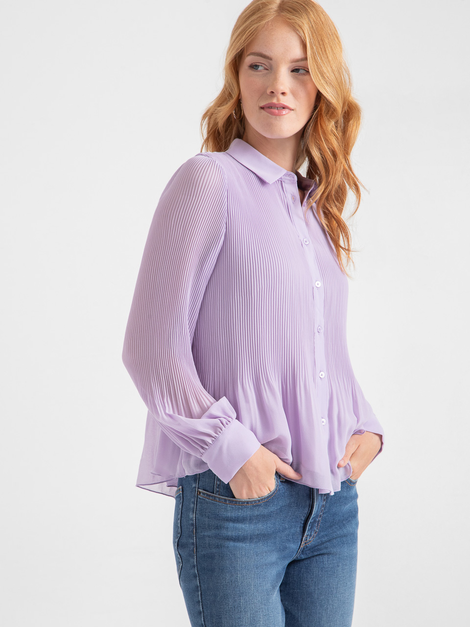 Release Pleat Blouse