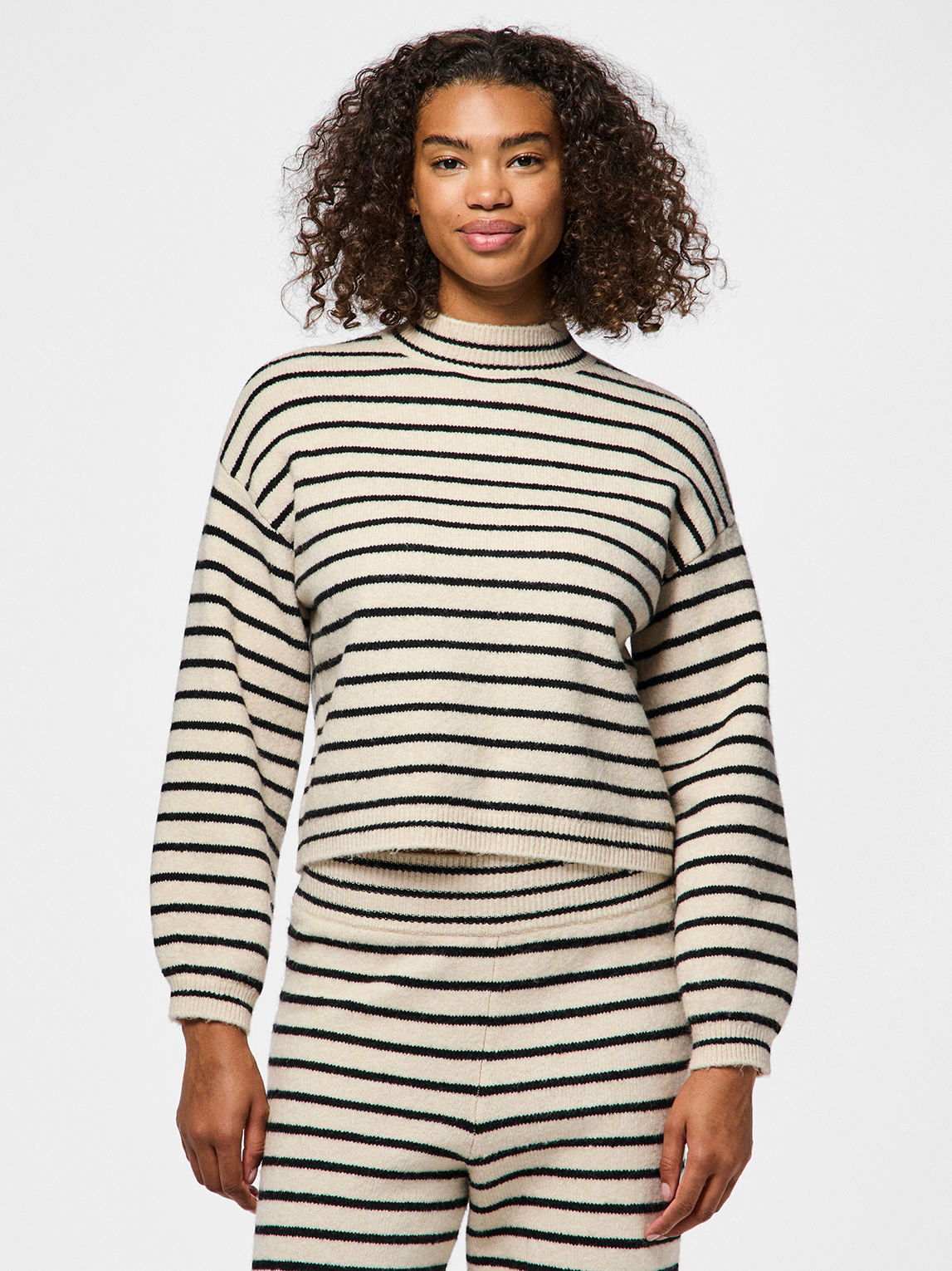 Penna High Neck Knit Sweater