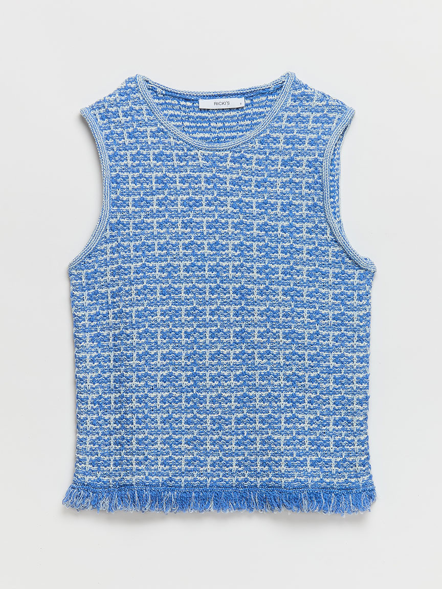 Tweed Tank Top