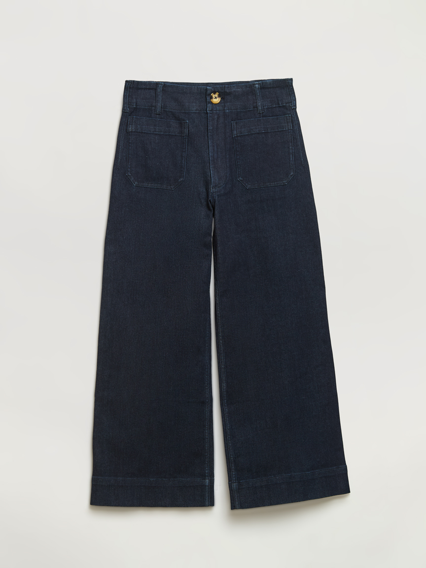 Juliet Wide Crop Jeans