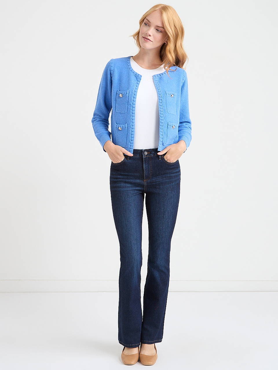 Boucle Sweater Jacket