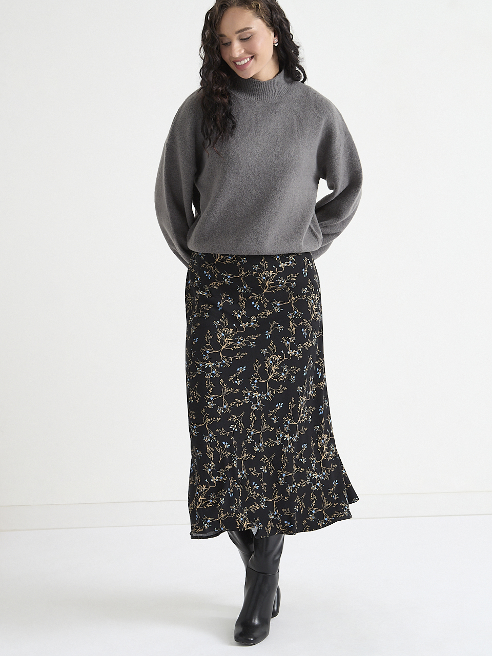 Mock Neck Sweater