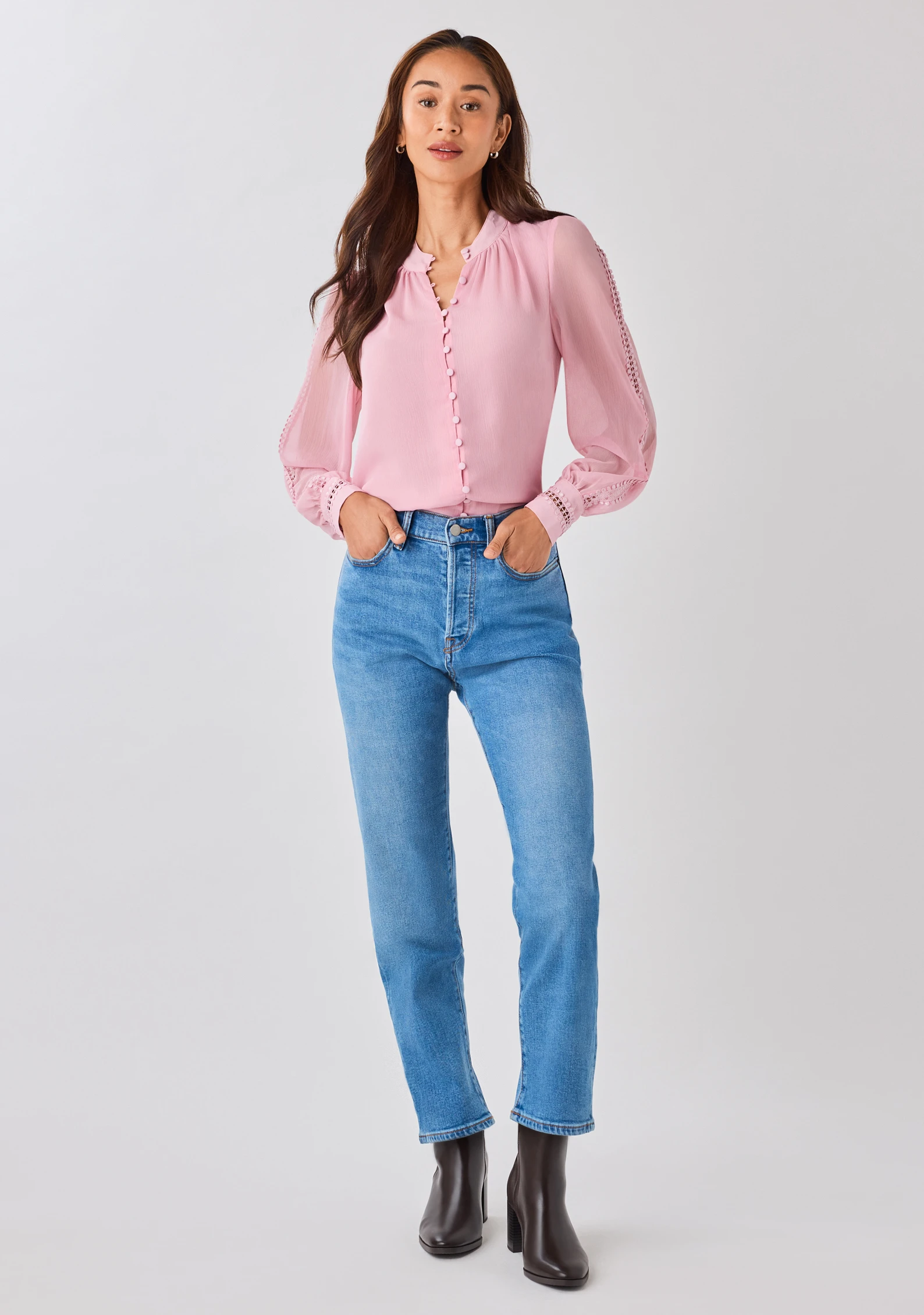 Sloane Straight Ankle Jeans