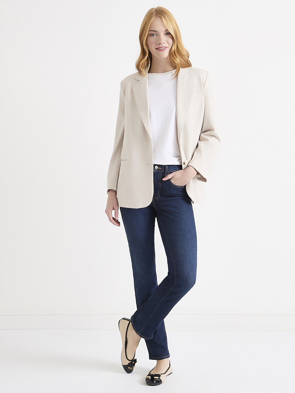 Relaxed Mid Length Blazer