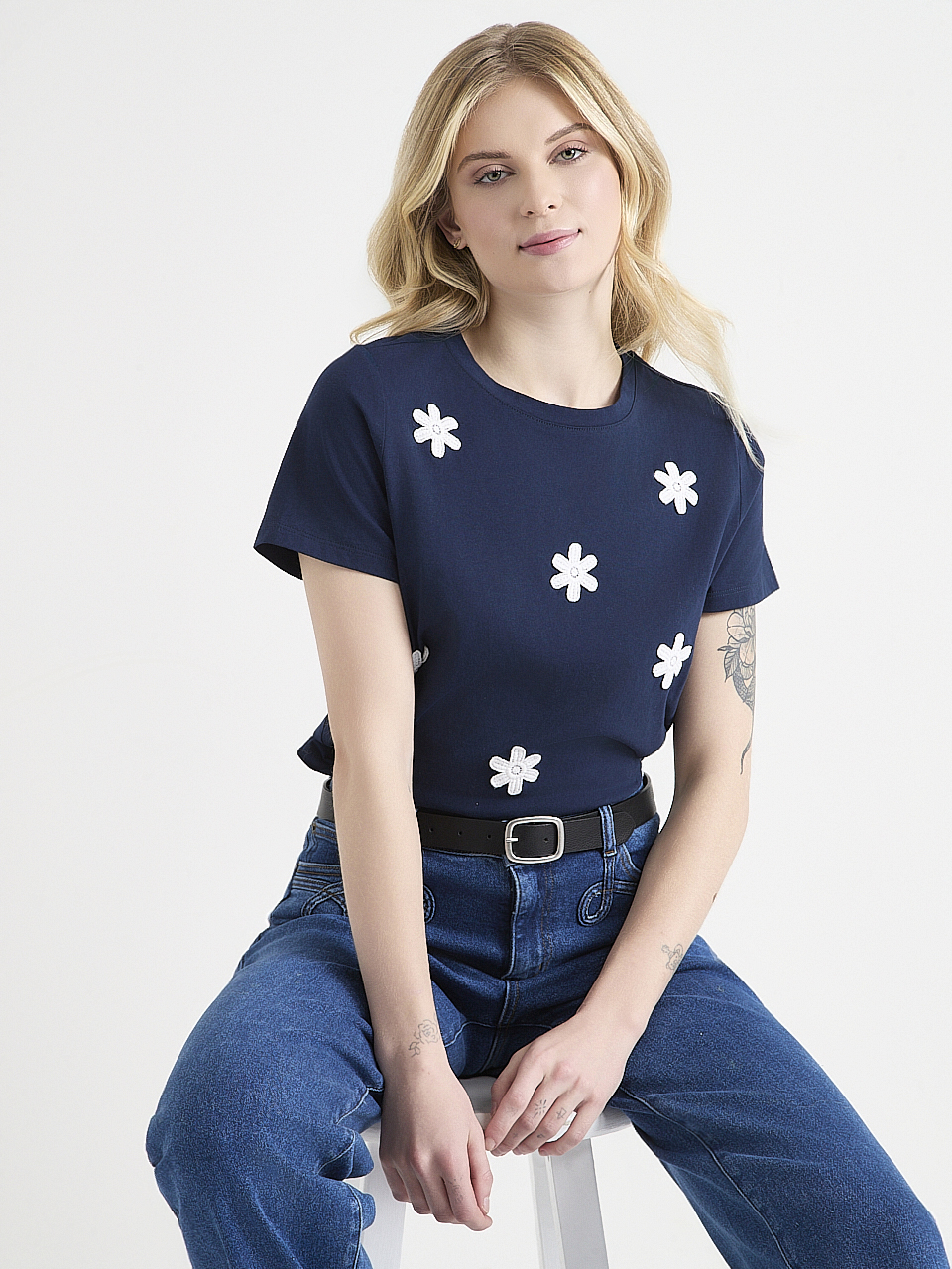 Short-Sleeved Crewneck T-Shirt