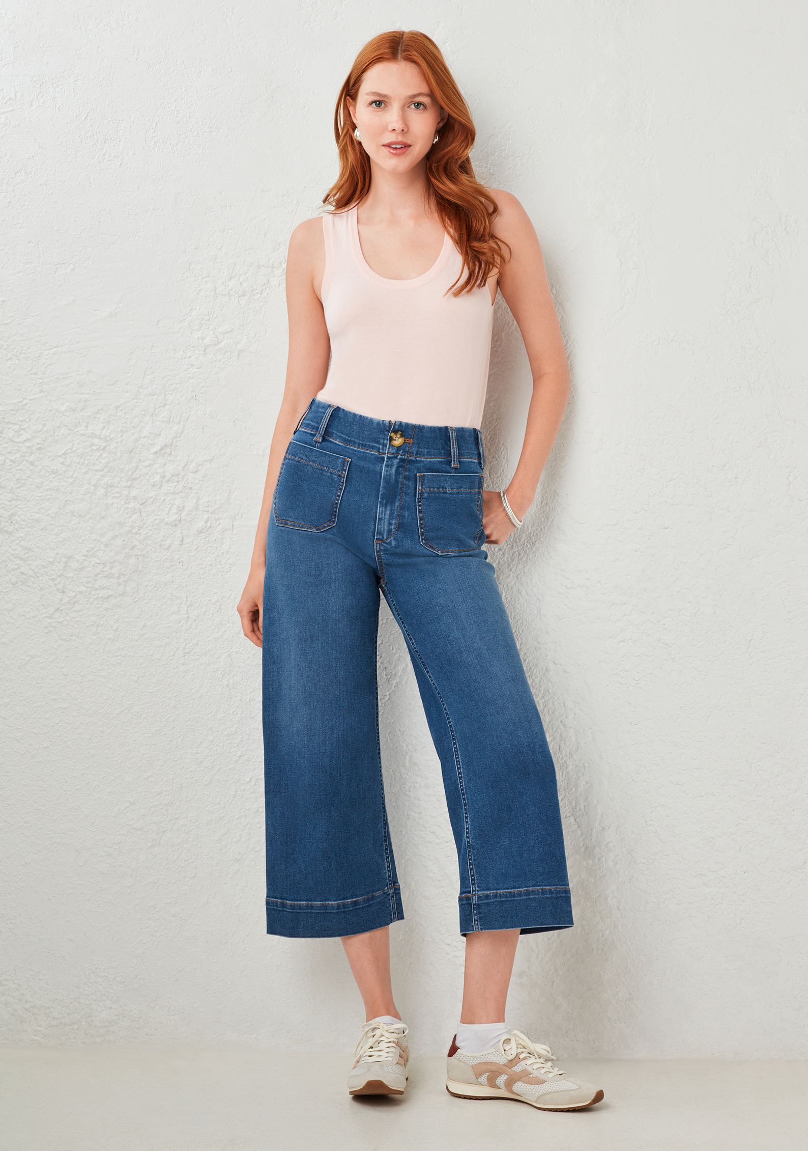 Super High Rise Patch Pocket Jean