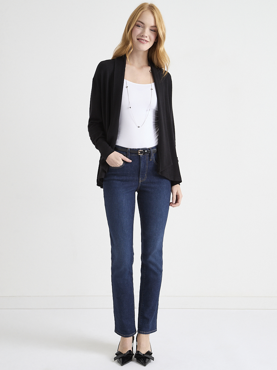 Long Sleeve Hacci Cover Up