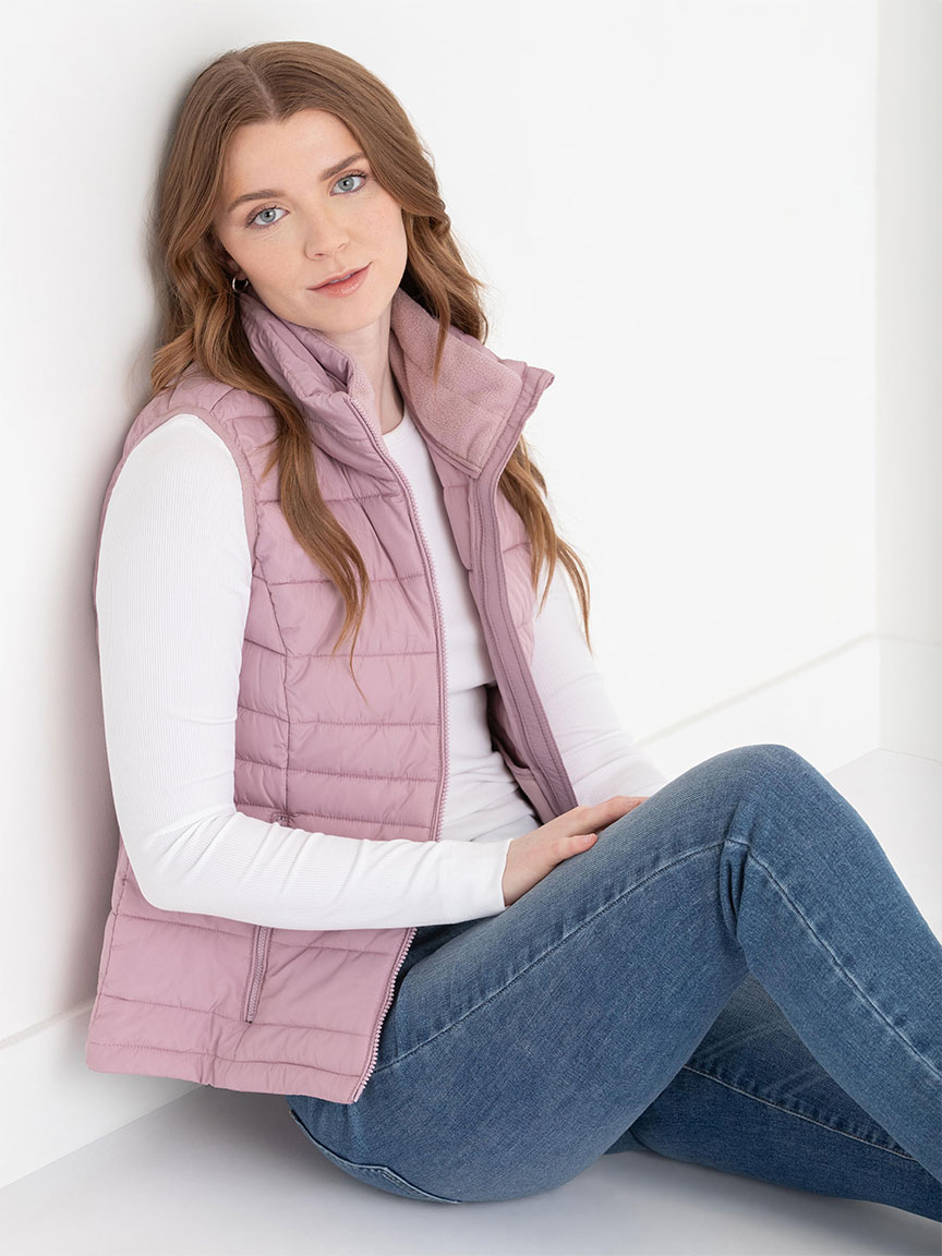 Peyton Packable Vest with Removable Hood